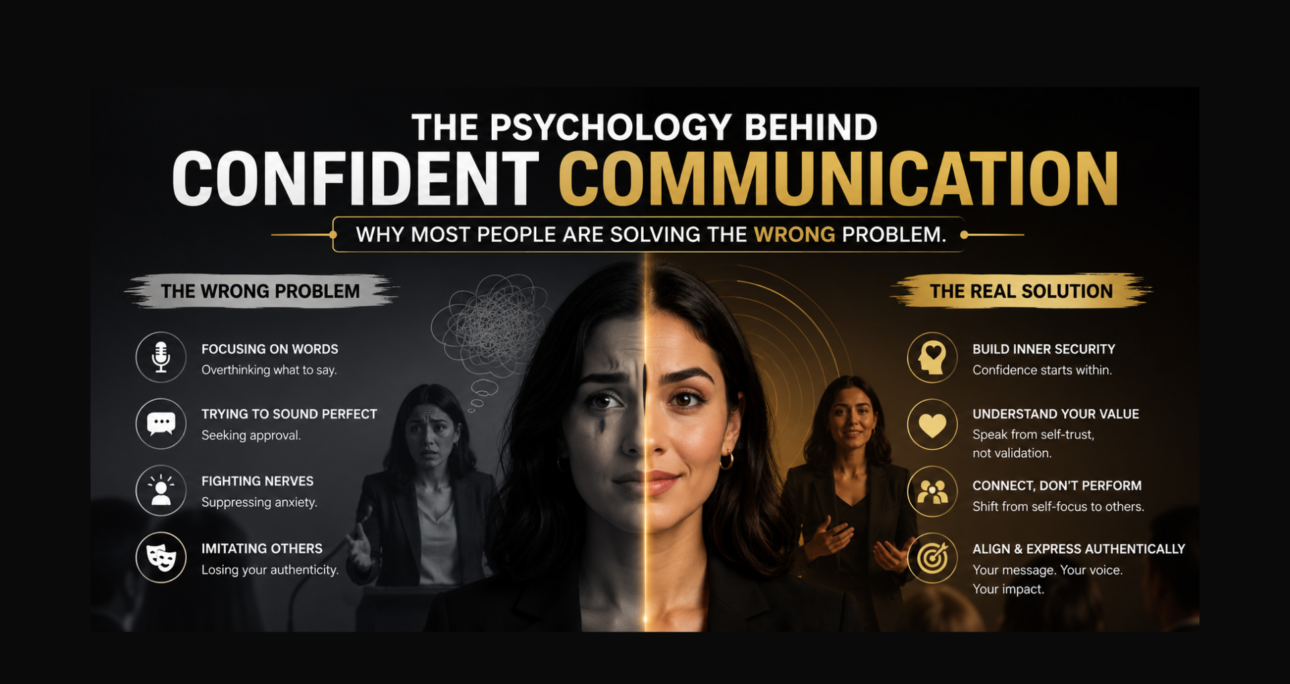 The Psychology Behind Confident Communication: Why Most People Are Solving the Wrong Problem