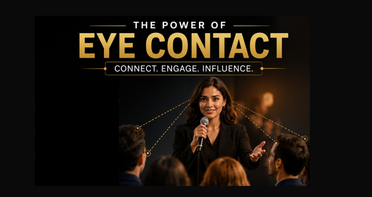 The Fastest Way to Build Connection Isn’t Your Words. It’s Your Eye Contact.